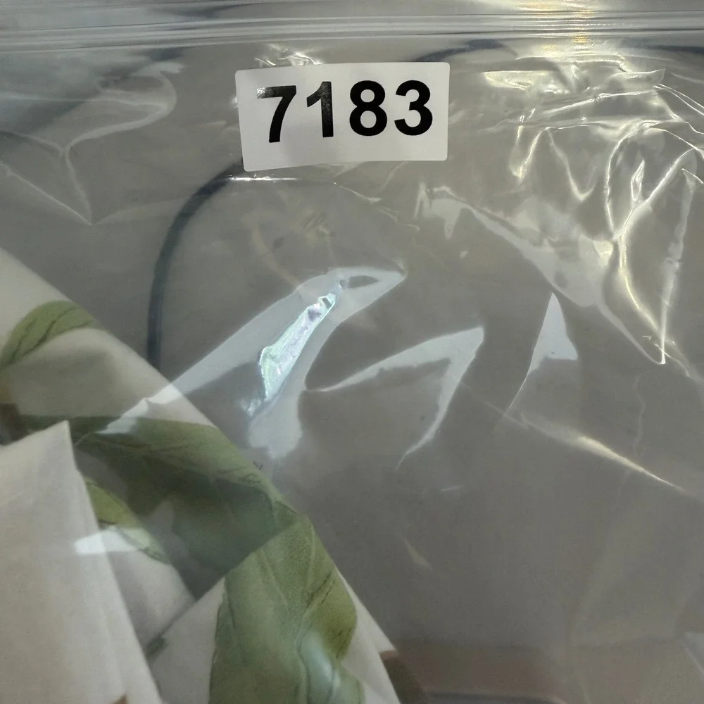 Rare Pottery Barn Vintage Bird Duvet Cover Twin White Ceasarea Sparrow Botanical